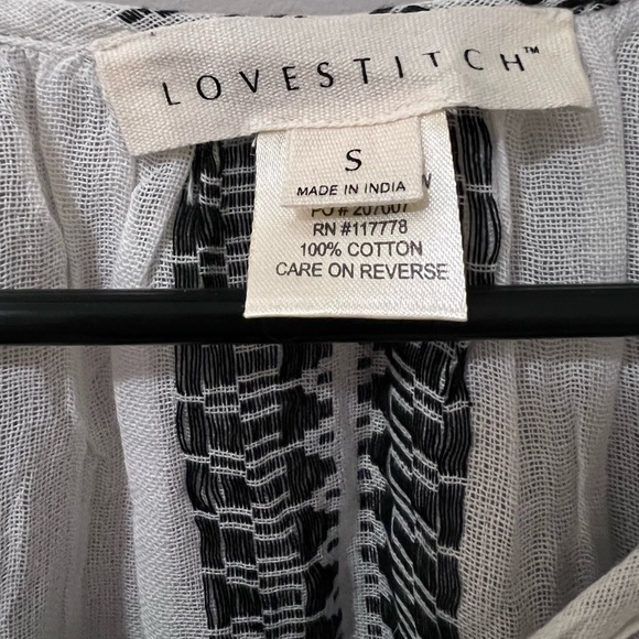 Lovestitch Blouse Small New - Picture 4 of 4